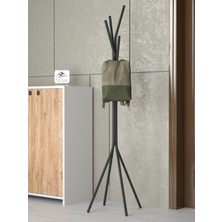 Retodesign Metal Papatya Askı Siyah 2076S