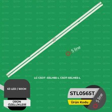 Uravas Store Sline Tv Backlight Lg Csot -55LH65-L, Lg CSOT-55LH65-R Tv LED Bar