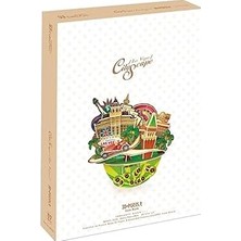 Uravas Store Cubicfun 3D 64 Parça Puzzle Las Vegas Şehir Kompozisyonu