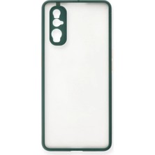 Uravas Store Oppo Find X2 Kılıf Montreal Silikon Kapak - Yeşil