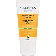 Uravas Store Celenes Herbal Yaşlanma Karşıtı Güneş Kremi, 50+ Spf, 50ML