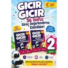 Ata Yayıncılık 2.sınıf Gıcır Gıcır 36 Hafta Süreç Değerlendirme ve  Etkinlikleri (2 Kitap)