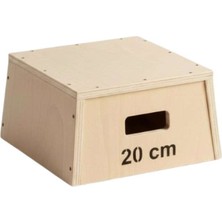 CEYSPORT Wood Plyo Sıçrama Kutusu 30-40-50 cm Set
