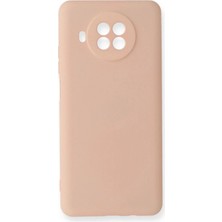 Marsilyan™- Xiaomi Mi 10T Lite Kılıf Nano Içi Kadife Silikon - Pudra