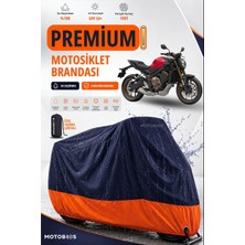 Motobros Motosiklet Brandası CB650R Motor Brandası Motor Örtüsü Su Geçirmez Paraşüt Kumaş Uv Korumalı Premium