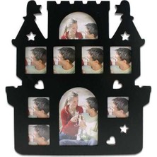 Sanal Bayim Ahşap Çoklu Fotoğraf Çerçevesi Kale JK-1201