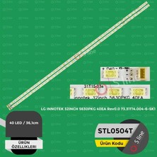 Uravas Store Lg 32" Lg Innotek 32INCH 5630PKG 40EA Rev0.0 Tv LED Bar