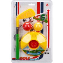 Renas Store Mey Ithalat® Mini Golf Oyun Seti - Sarı Top Çukuru