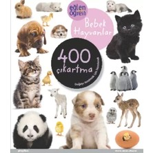 Uravas Store Eğlen Öğren Bebek Hayvanlar 400 Çıkartma