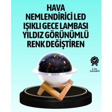 Herşey Trend USB ile Çalışan Projektörlü Aromaterapi Nemlendirici Masaüstü Kullanım Için Uygun