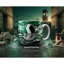 Kadorex Design Sakaryaspor Yeşil Siyah Kaliteli Kupa Bardak– Taraftara Özel Kahve Kupası