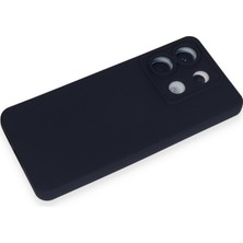 Redmi Note 13 Pro 5g Kılıf Nano Içi Kadife Silikon - Lacivert