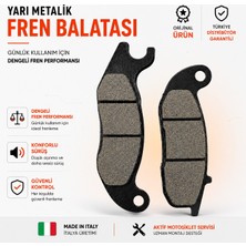 Braking Piaggio Medley 150 (2017-2019) Yarı Metalik Ön Fren Balatası