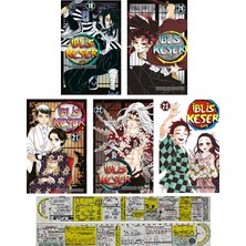 Gerekli Şeyler Yayıncılık Iblis Keser 19-20-21-22-23. Ciltler Manga Seti (Özel Cetvel ve Manga Ayracı Hediyeli)