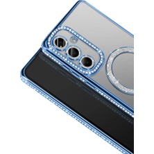 Galaxy S26 Plus Joke Simli Magneticsafe Kılıf - Mavi