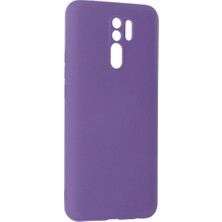 Semel Redmi 9 Kılıf Nano Içi Kadife Silikon - Mor