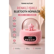teknokutum Taşınabilir Kablosuz Bluetooth Hoparlör, Rgb Disko Işıklı, 4 Ses Efektli