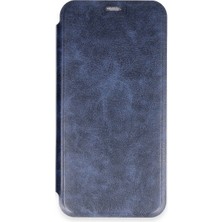 iPhone 16 Plus Kılıf Flip Cover - Lacivert