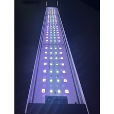 Orionled C Serisi Rgb-W Zamanlayici Bitkili Balik Akvaryum LED Aydınlatma Gri - 115 cm Tank