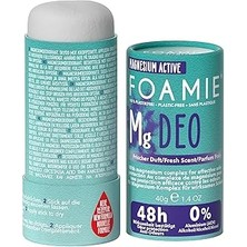 Uravas Store Foamie Solid Rain In The Woods Deodorant (40G) – 48 Saat Etkili Deo Stick – Alüminyum ve Alkol Içer