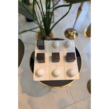 Tasarım Mermer Dama Set