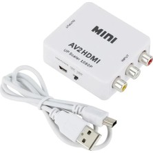 Uravas Store Av (3rca) To HDMI Çevi̇ri̇ci̇ Converter