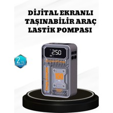 SBN - Store 150 Psı Kablosuz Şarjlı Hava Pompası – LED Ekranlı ve Otomatik Kapanma Özellikli - Lisinya