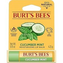 Uravas Store Burt's Bees Salatalık NANELI%100 Doğal Nemlendirici Dudak Balsamı, 0,15 Oz