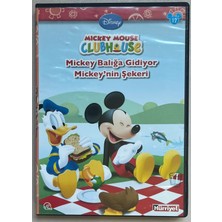 D Yapım Mickey Mouse Clubhouse Mickey Balığa Gidiyor Mickey'in Şekeri DVD