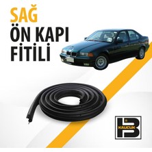 B&M Kauçuk Bmw 3 Serisi E36 (1992-1998) Kadifeli Sağ Ön Kapı Fitili BM02167