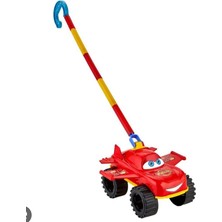 BNG STR Oyuncak Kanatlı Jeep  Baston Saplı Sopalı Itmeli Oyuncak Araba 23 cm