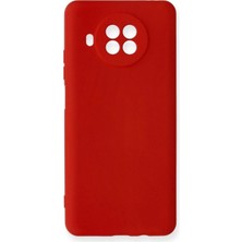 Marsilyan™- Xiaomi Mi 10T Lite Kılıf Nano Içi Kadife Silikon - Kırmızı