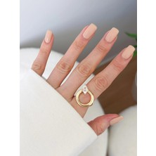 Venüs Design Çelik Markiz Taşlı Yüzük (Ayarlanabilirdir)
