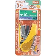 Uravas Store Max Hd 10NLCK Sakuri Zımba Makinesi, No:10 + Tel, Sarı