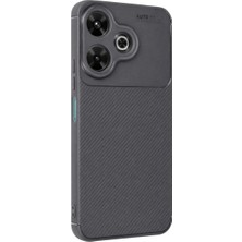 Redmi 13 4g Kılıf Auto Focus Karbon Kapak - Gri