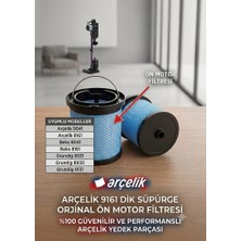 Arçelik Beko Sd 8041 K, Sd 8161, Sd 9041 K, Sd 9161 Şarjlı Dik Süpürge Filtre