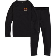 Burton Ltwt Set Unisex Çocuk Siyah Içlik Set