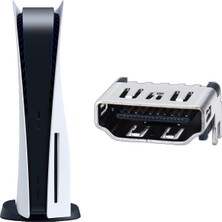Pop Konsol Playstation 5 Hdmi Port Tamiri Yedek Parça PS5 Dijital ve Disk Versiyon Tüm Modeller Uyumlu
