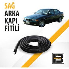 B&M Kauçuk Bmw 3 Serisi E36 (1992-1998) Kadifeli Sağ Arka Kapı Fitili BM02165