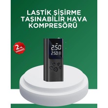 Herşey Trend Dijital Lastik Pompası Çok Amaçlı Taşınabilir Kompresör