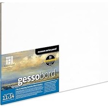 Uravas Store Ampersand Art Supply Müze Serisi Gessobord, 1/8 Inç Derinlik, 11" x 14"