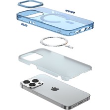 iPhone 14 Pro Max Kılıf Troy Magsafe Kapak - Mor