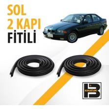 B&M Kauçuk Bmw 3 Serisi E36 (1992-1998) Kadifeli Sol Ön ve Arka Kapı Fitili BM02160