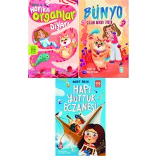 Timaş Çocuk 2.3. Sınıf Okuma Seti 3 Kitap Hapı Yuttuk Eczanesi-Bünyo Çılgın Mikro Evren-Bünyo ile Harika Organla