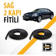 B&M Kauçuk Bmw 5 Serisi F10 (2010-2017) Kadifeli Sağ Ön ve Arka Kapı Fitili BM02077