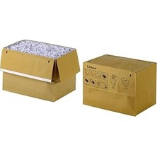 Uravas Store Rexel 2102441 Geri Dönüştürülebilir Evrak Imha Makinesi Atık Torbası, 50 Litre Kapasite (50 Adet),