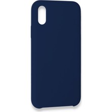 iPhone Xs Max Kılıf Lansman Legant Silikon - Lacivert