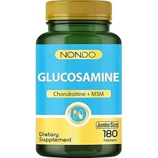 Uravas Store Nondo Glucosamine 180 Tablet (Jumbo Boy 3 Aylık Kullanım)