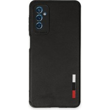 Uravas Store Samsung Galaxy M52 5g Kılıf Loop Deri Silikon - Siyah