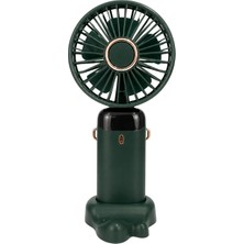 Estone ES-9400 Dijital Ekranlı Katlanabilir Mini Fan (El / Masa / Boyun Tipi)